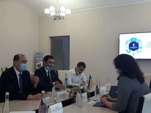 Ділова зустріч та перемовини з представниками Посольства Республіки Узбекистан